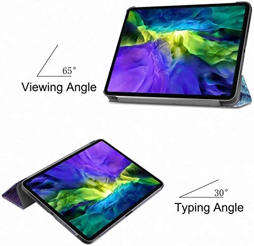 iPad Pro 11 2020/2018 Case Fashion Pattern PU Leather Hard Case for New iPad Pro 11inch