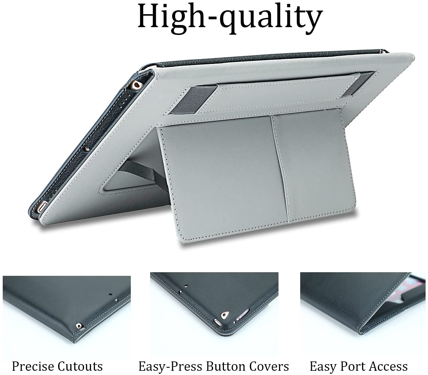 iPad Case 10.5 inch, Magnetic Closure Card Slot Smart Cover