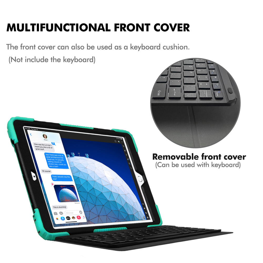 iPad Case 10.2 inch Heavy Duty Rugged Case for iPad 7/8/9