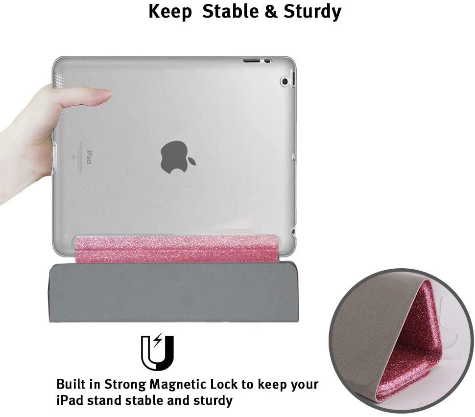 iPad 2 3 4 Glitter Case  Cover Case for Apple iPad 2/3/4