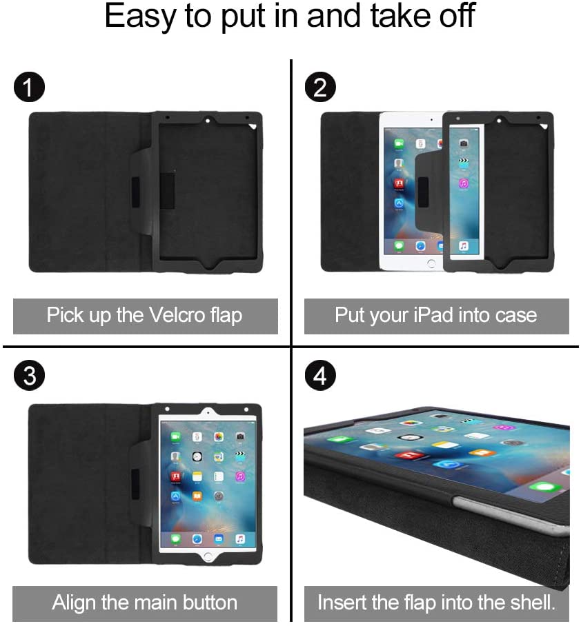 iPad Case 7.9 inch, PU Leather Cover for Mini 4/5