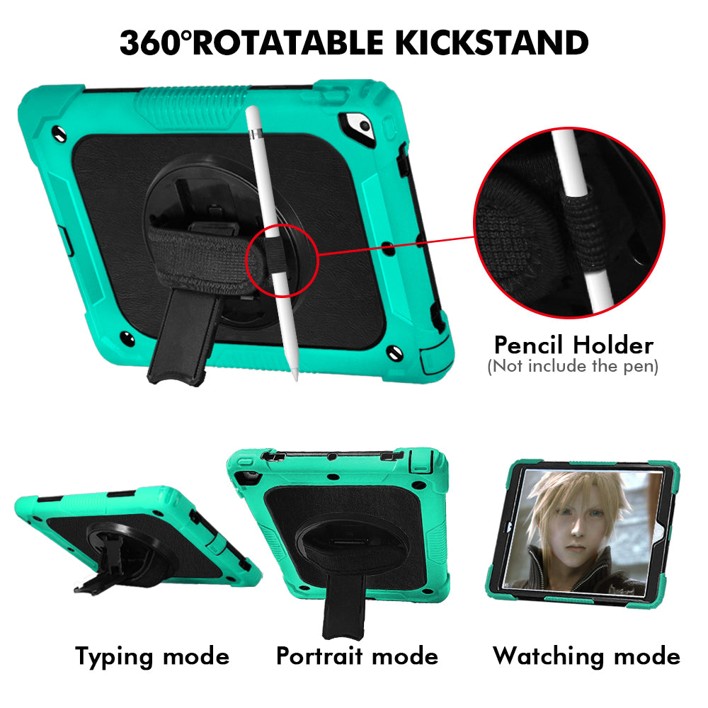 iPad Case 10.2 inch Heavy Duty Rugged Case for iPad 7/8/9