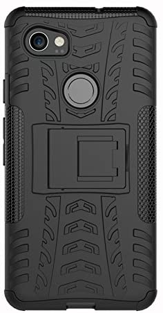 Google Pixel 2 Case Rugged Rubber Hybrid Shockproof Case Cover