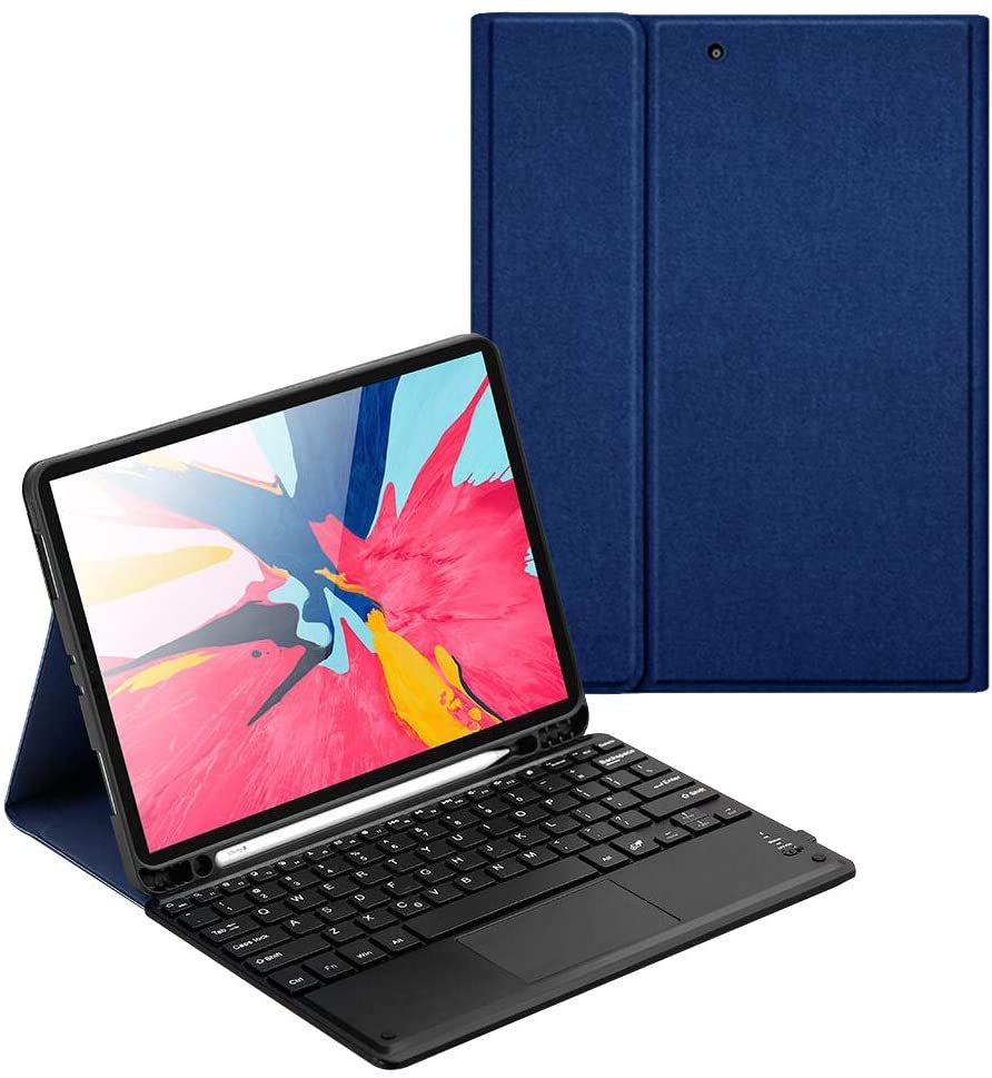 iPad 9.7 Case with Detachable Wireless Smart Bluetooth 3.0 Keyboard