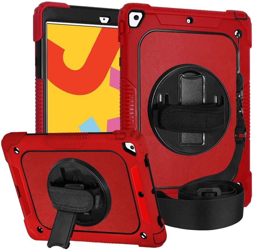 iPad Case 10.2 inch, with Pencil Holder for iPad 7/8/9