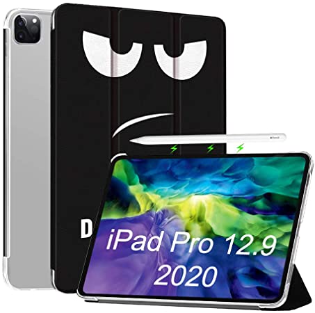 iPad Pro 12.9 Case 2020 - PU Leather Smart Cover for iPad Pro 12.9'' A2069 A2232 Tablet