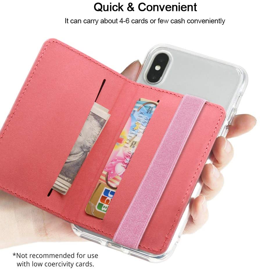 Credit Card Holder with Elastic Hand Strap iPhone 11 Pro Max