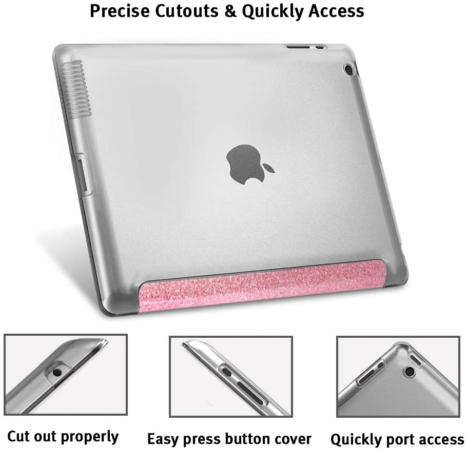 iPad 2 3 4 Glitter Case  Cover Case for Apple iPad 2/3/4
