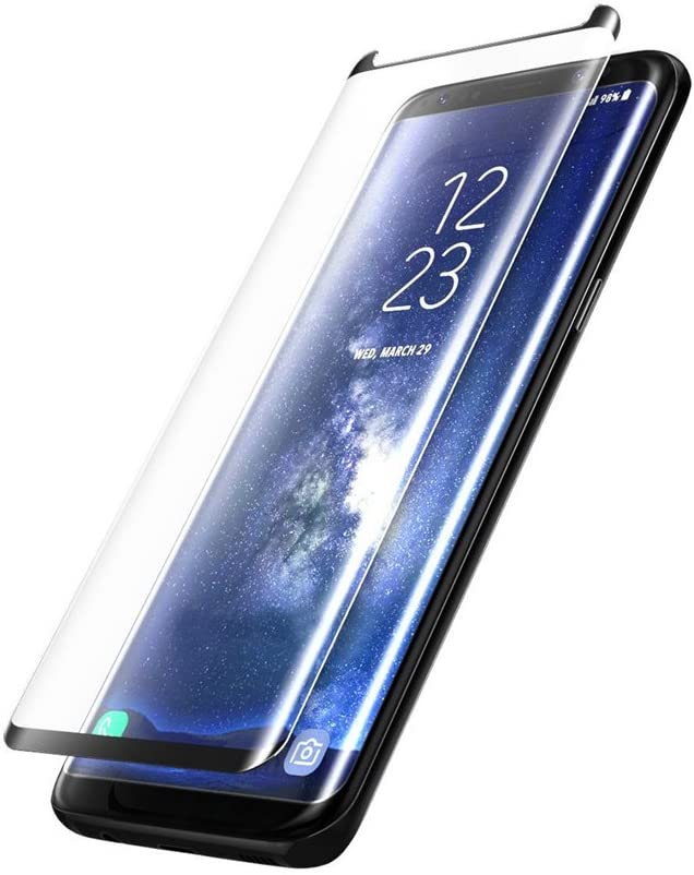 [2 Pack] Galaxy S8 Screen Protector Tempered Glass