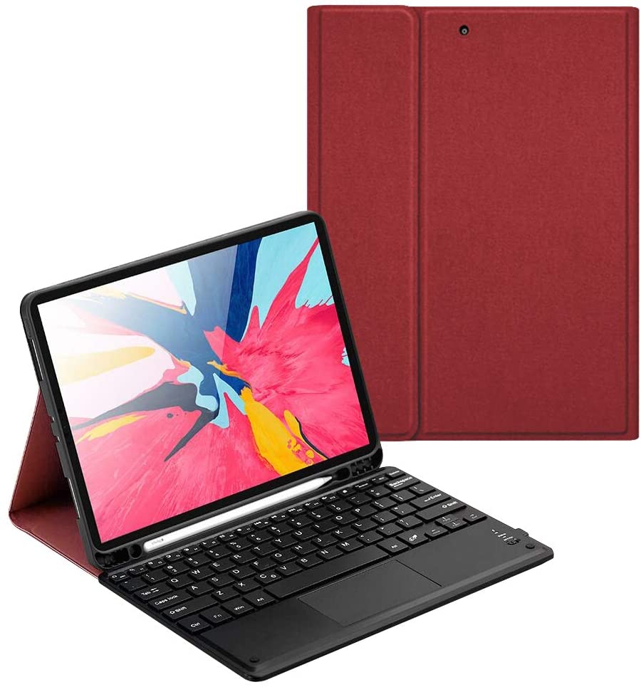 iPad 9.7 Case with Detachable Wireless Smart Bluetooth 3.0 Keyboard