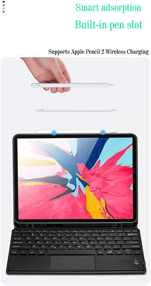 iPad 9.7 Case with Detachable Wireless Smart Bluetooth 3.0 Keyboard