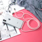 Crossbody Case for iPhone XR - Clear Transparent TPU