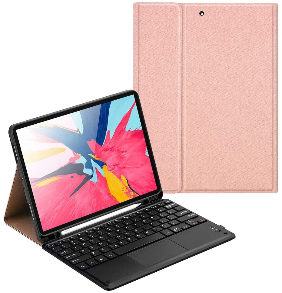 iPad 9.7 Case with Detachable Wireless Smart Bluetooth 3.0 Keyboard