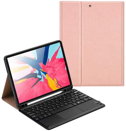 iPad mini 4 5 Case with Detachable Wireless Smart Bluetooth 3.0 Keyboard and Pencil Holder