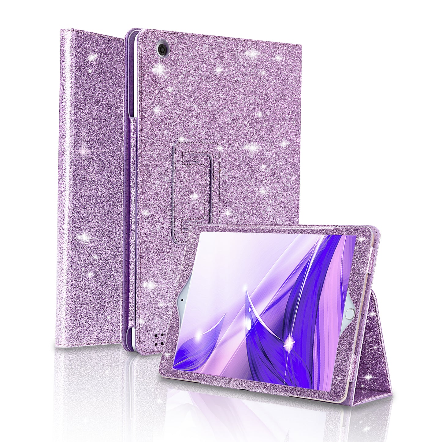 Glitter Smart Cover，iPad Case 9.7 inch  for iPad 2/3/4 generation