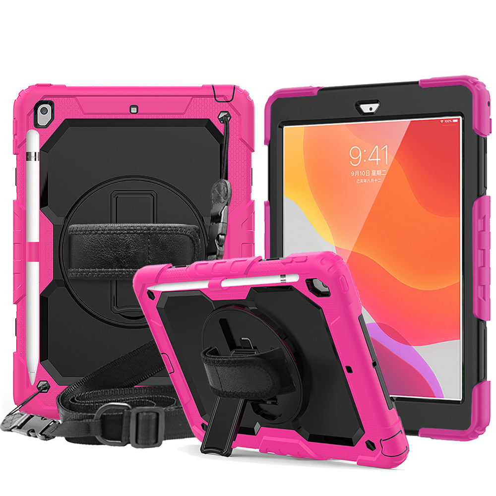 iPad Case 10.2 inch, with Screen Protector for iPad 7/8/9
