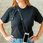 Crossbody Case for iPhone 11 - Clear Transparent TPU