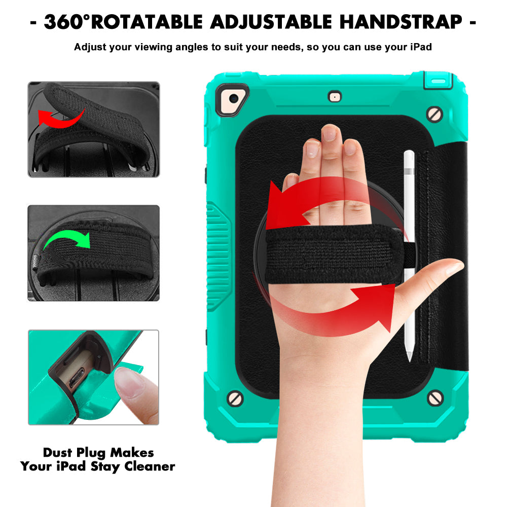 iPad Case 10.2 inch Heavy Duty Rugged Case for iPad 7/8/9