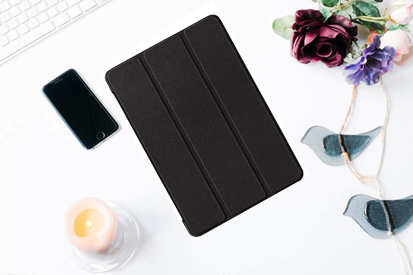 Tablet Case For Samsung Galaxy Tab S4 Tri-fold Stand Cover Hard Shell