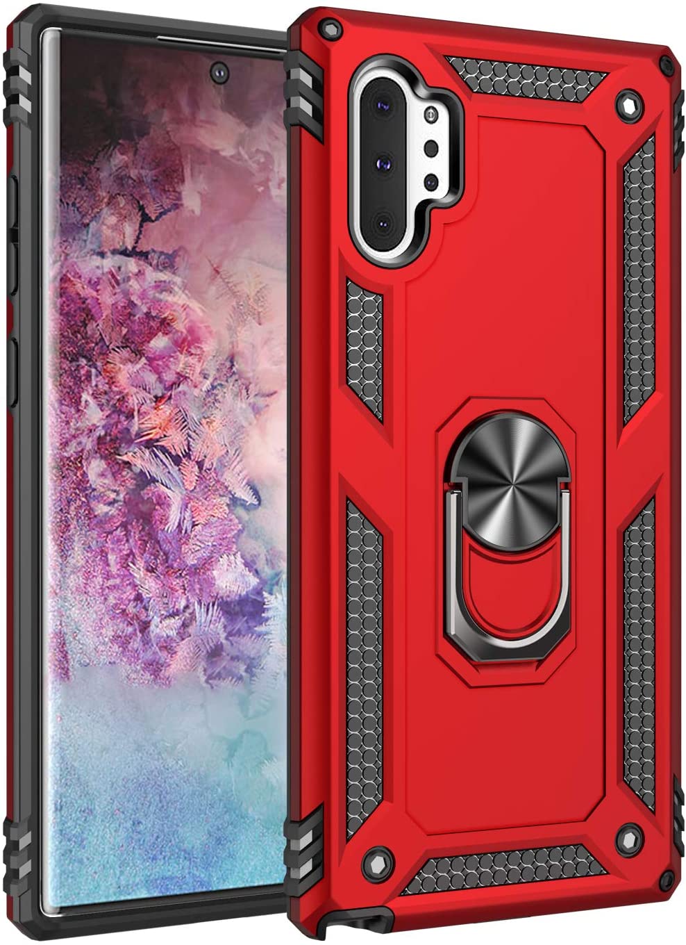 FANSONG Galaxy Note 10 Case, Phone Cover Corner with Neck Strap