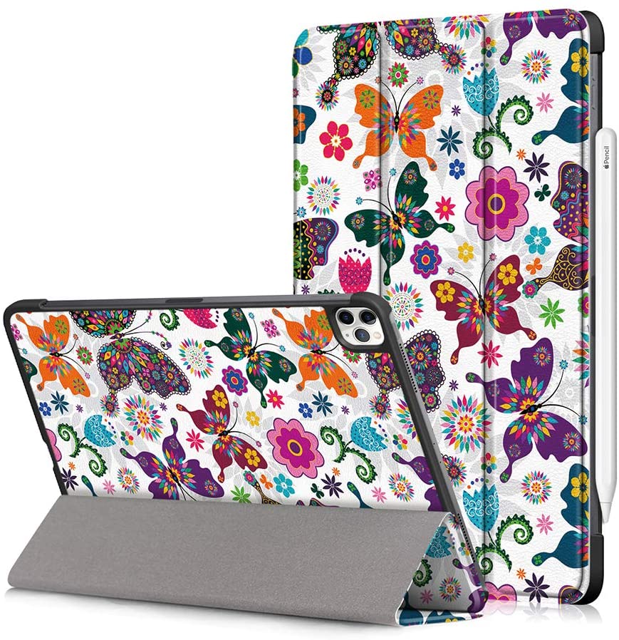 iPad Pro 11 2020/2018 Case Fashion Pattern PU Leather Hard Case for New iPad Pro 11inch
