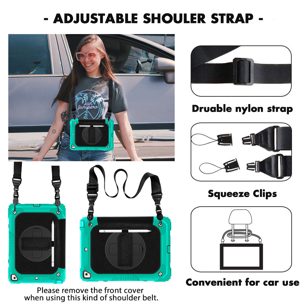 iPad Case 10.2 inch Heavy Duty Rugged Case for iPad 7/8/9