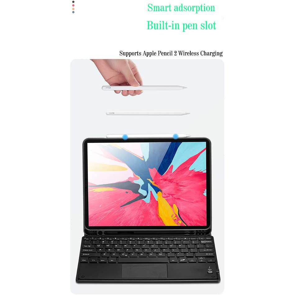 iPad 10.2/10.5 BlueTooth Keyboard Case Cover
