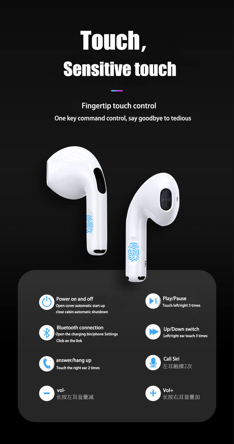 Air Pro4 Wireless Bluetooth Earphones