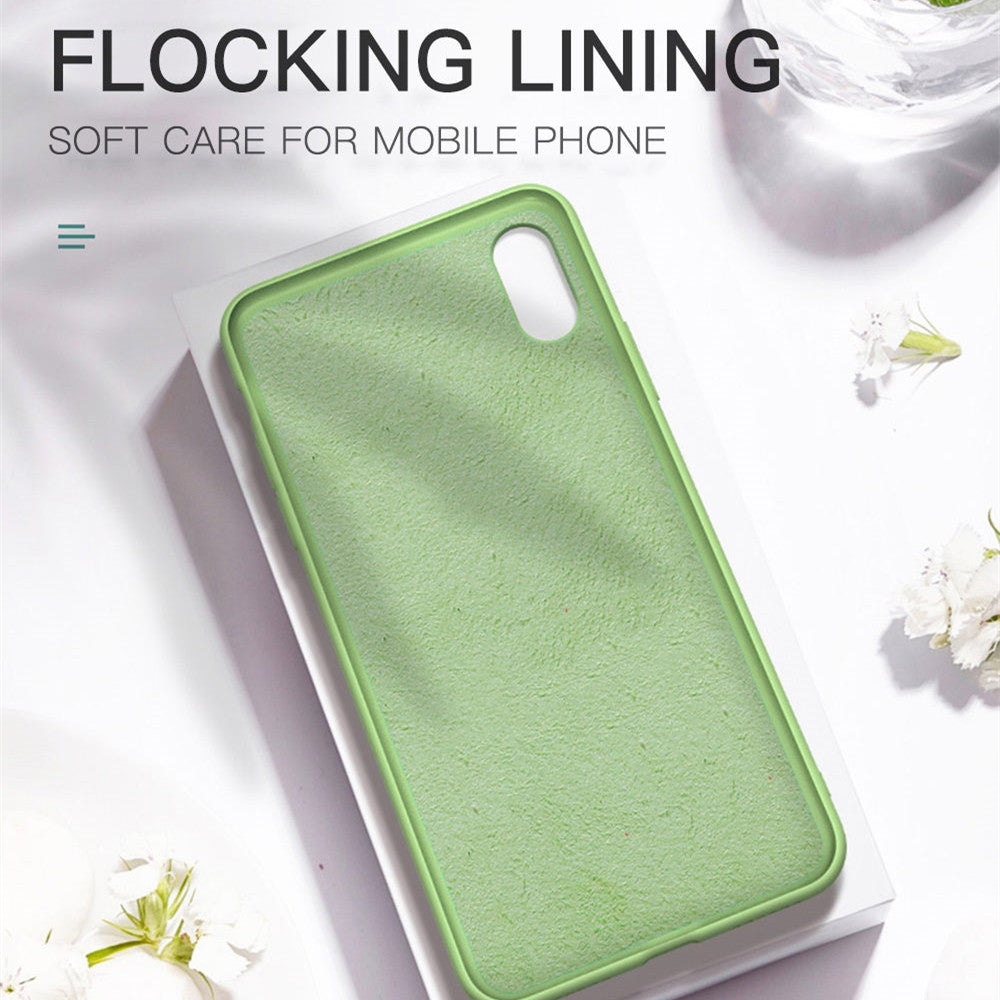 Soft Silicone Case For iPhone X XS Max