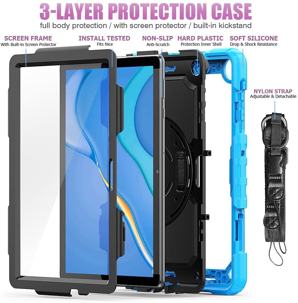 Huawei Matepad Case with Screen Protector