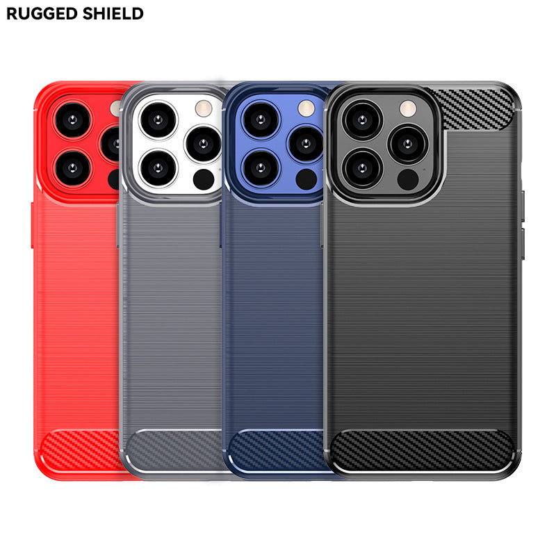 Brushed carbon fiber mobile phone case is suitable for iPhone 111/11 Pro/11Pro max case