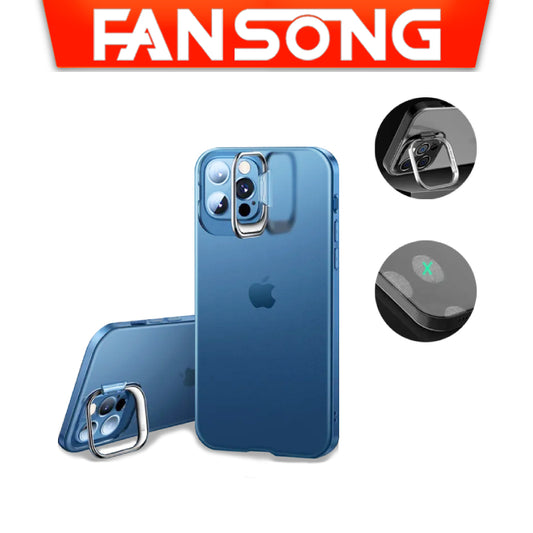 2022 Newest Upgraded Metal Protective Lens Protector Bracket Phone Case for iPhone 11/11 Pro/11Pro max Case