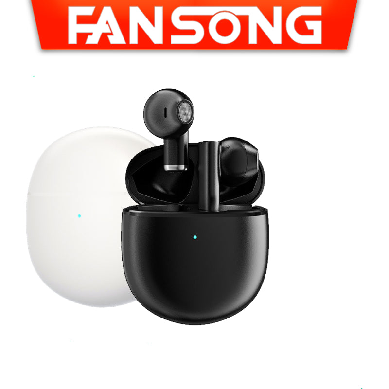 FANSONG Pro9 Mini TWS Bluetooth 5.1 Stereo High Fidelity Low Power Consumption Binaural Wireless Bluetooth Headset Suitable for