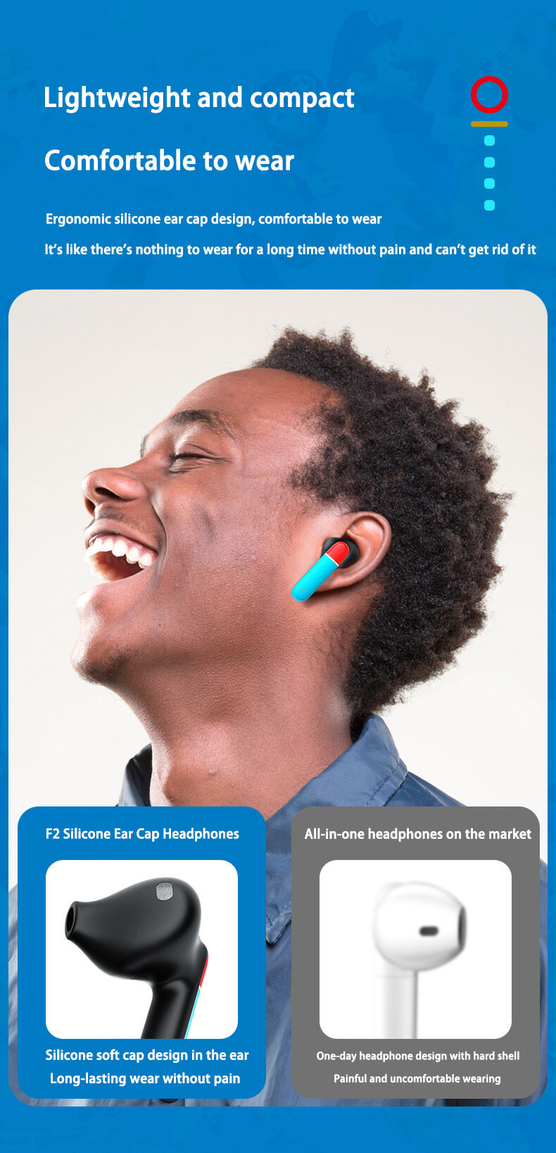 Cartoon Wireless Bluetooth Earphones