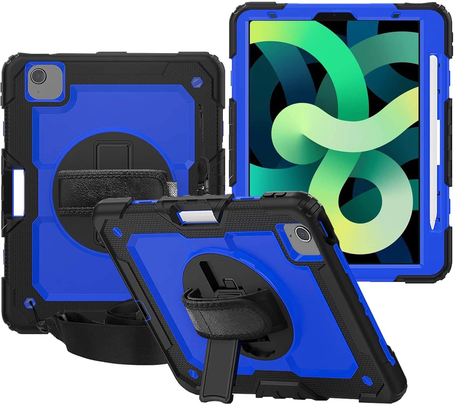 iPad Air 4th, iPad Pro 11 Case with Pencil Holder