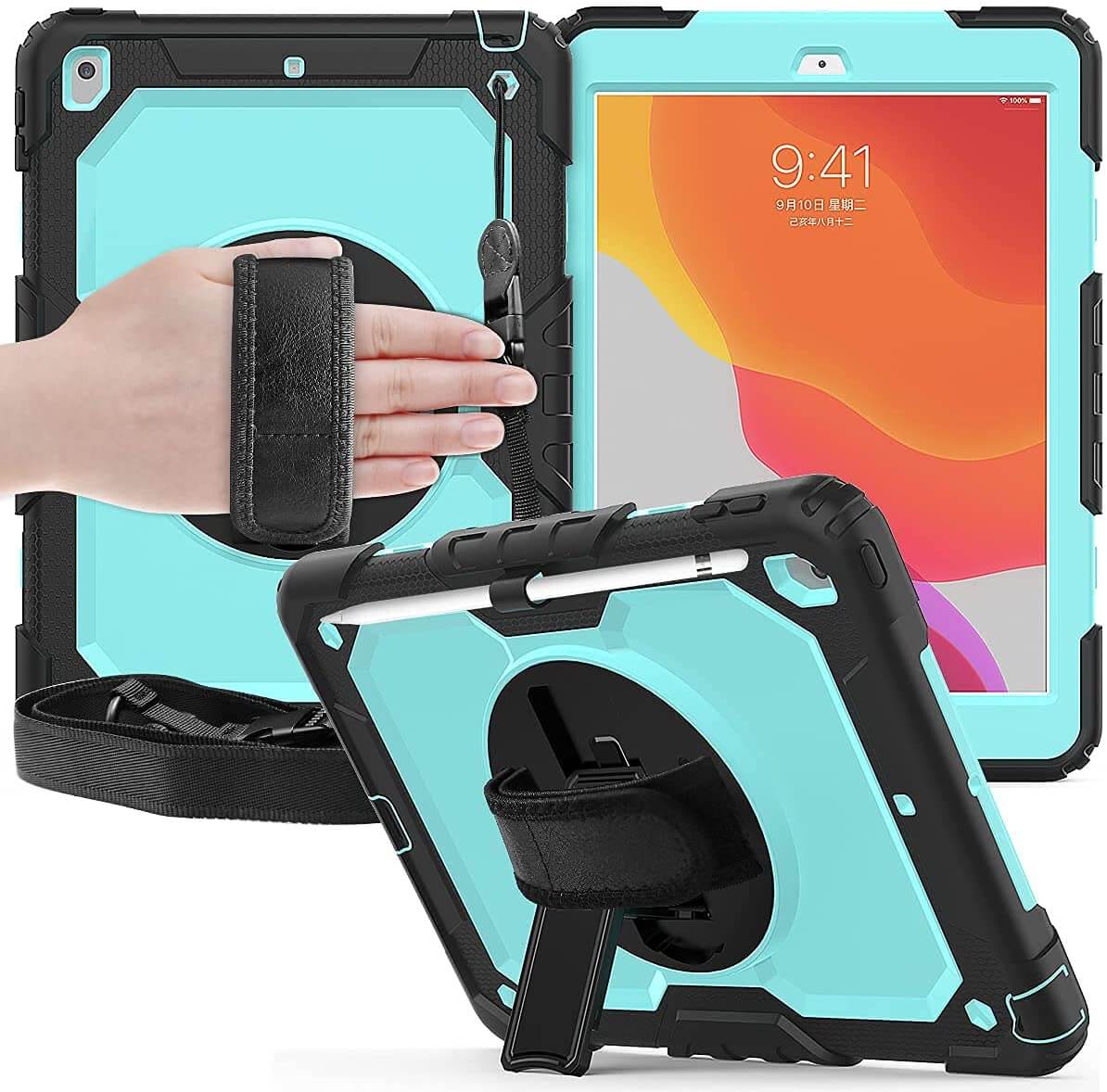 iPad Air 4th, iPad Pro 11 Case with Pencil Holder