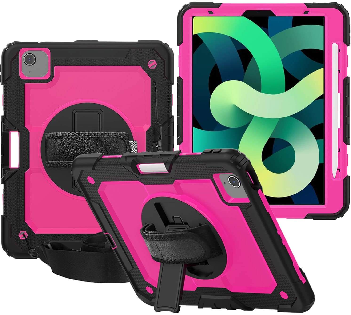 iPad Air 4th, iPad Pro 11 Case with Pencil Holder