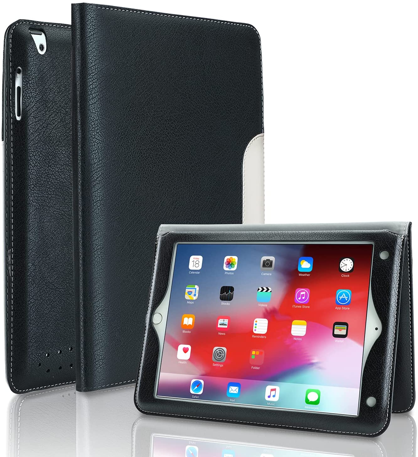 iPad 9.7 inch,Card Slot Smart Cover for iPad 2/3/4