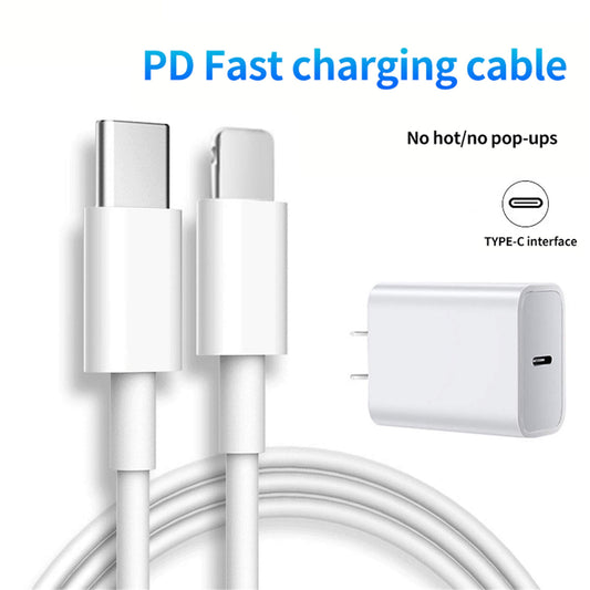 Type-C Charger with Lightning Charging Cable