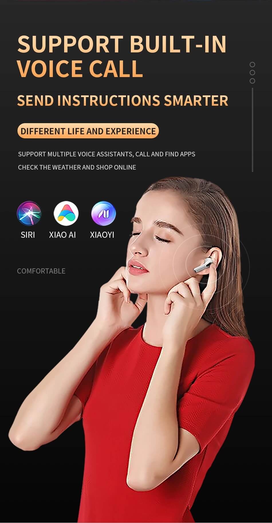 Pro 6 Wireless In-Ear Sports Headphones